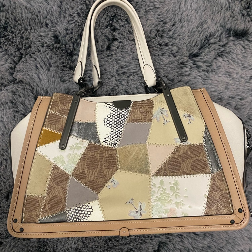 Coach Multicolor Patchwork Shoulder Bag - Picture 4 of 10